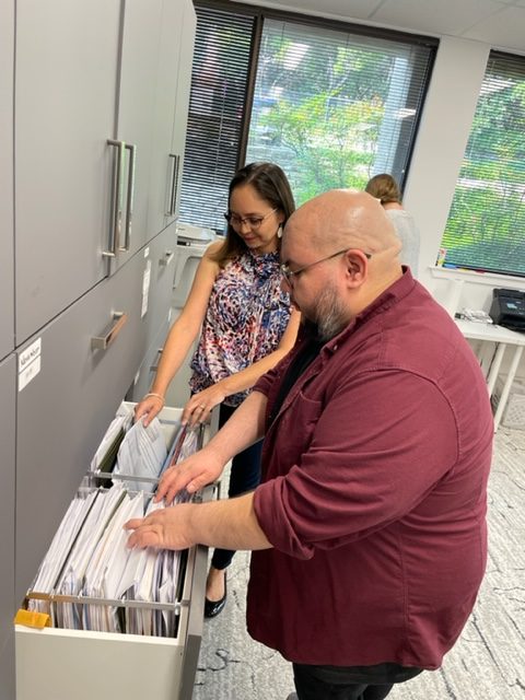 The storage files where you important mail is stored for a limited time.